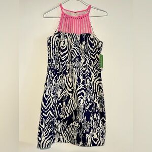 Lilly Pulitzer Bright Navy Terry Shift Dress